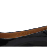 Varina Ballet Flats Womens Blac Patent Leather Bow Size 36.5