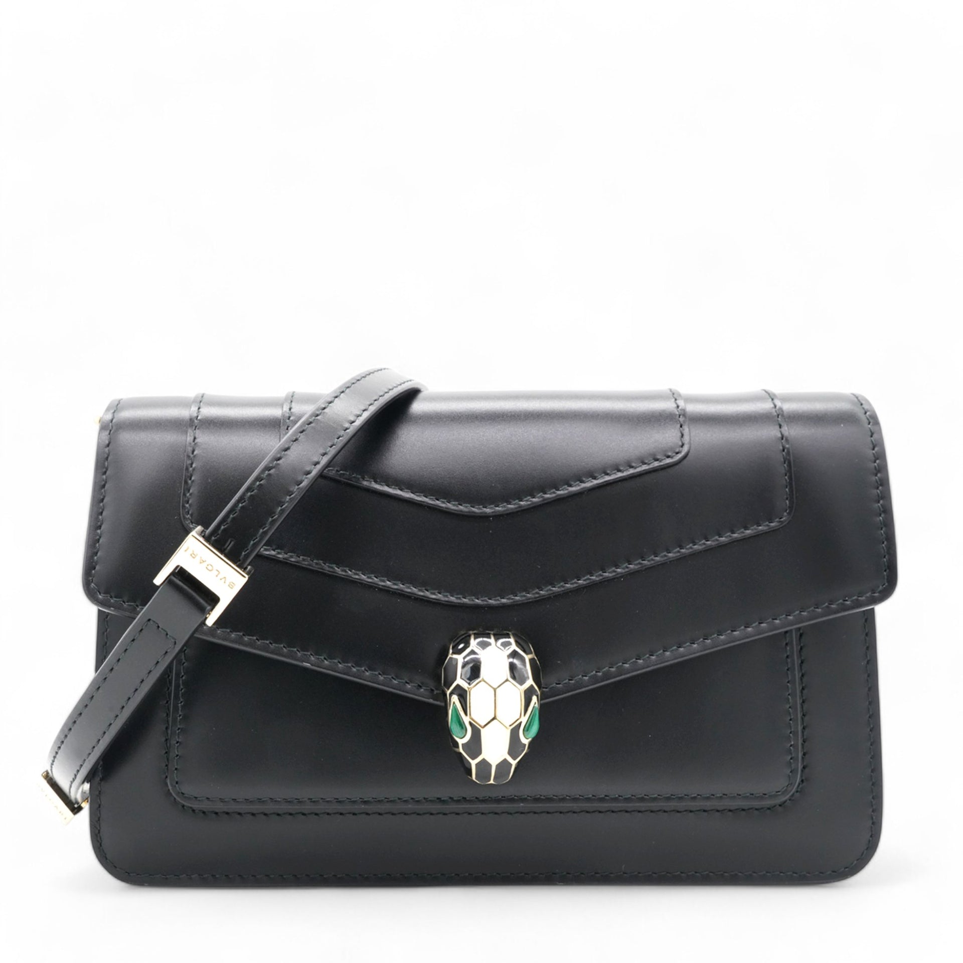 Serpenti  Shoulder Bag Black