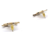 CC Gold Tone Earrings