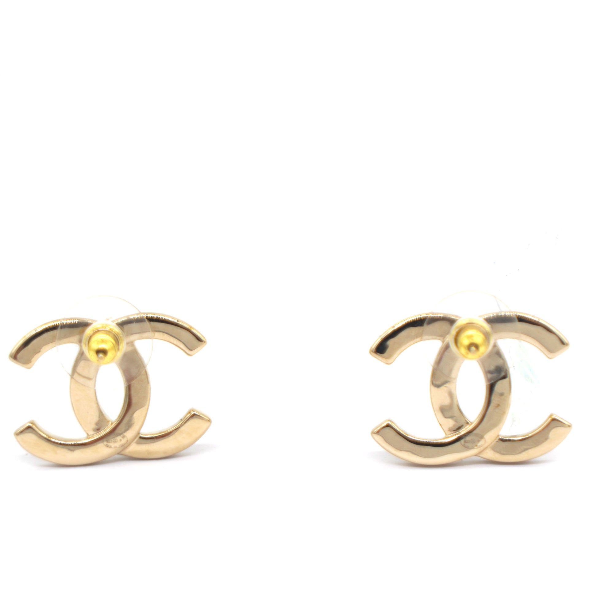 CC Gold Tone Earrings