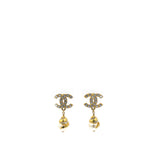 CC Logo Pearl Earrings