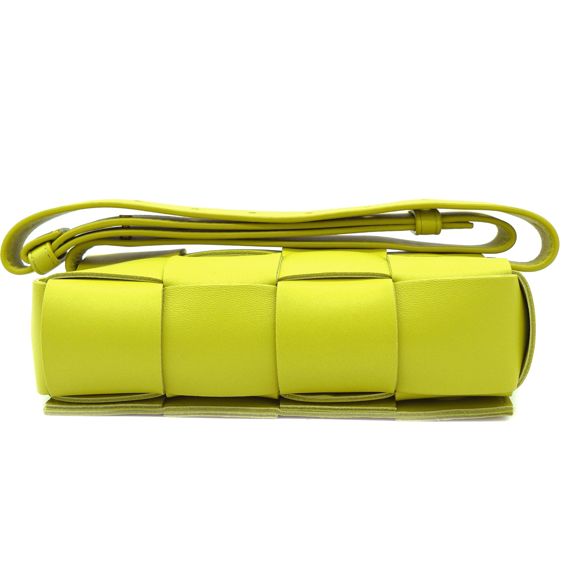 Nappa Maxi Intreccio The Belt Cassette Bag Kiwi