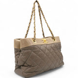 Calfskin Quilted Large Soft Elegance Tote