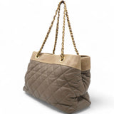 Calfskin Quilted Medium Soft Elegance Tote