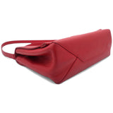 Red Leather Lockme II BB Top Handles