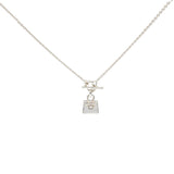 Sterling Silver Birkin Amulette Pendant Necklace