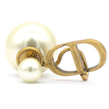 Pearl/Metal Earrings, Gold（Single piece）