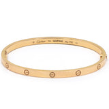 18k Rose Gold Love Slim Size 16