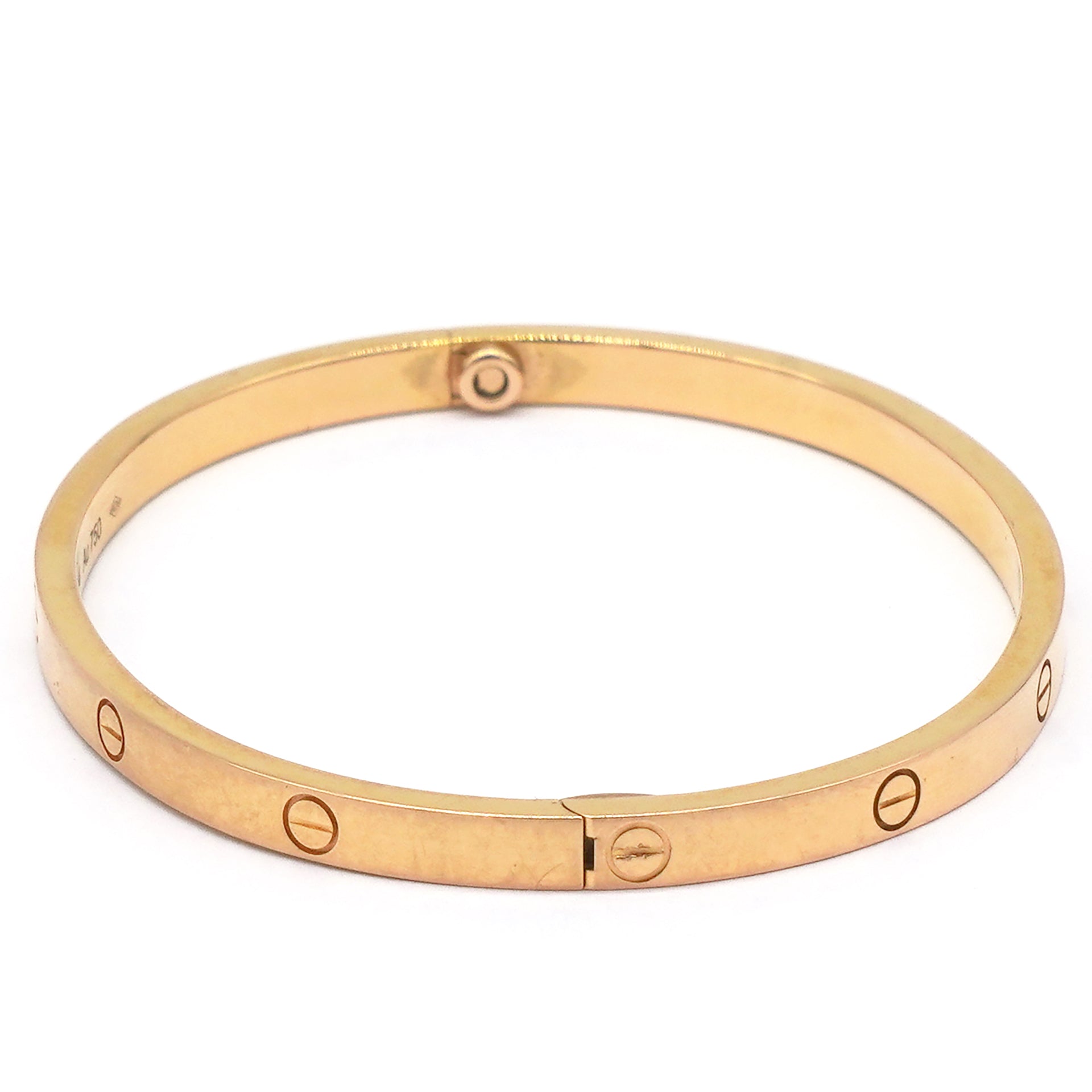 18k Rose Gold Love Slim Size 16