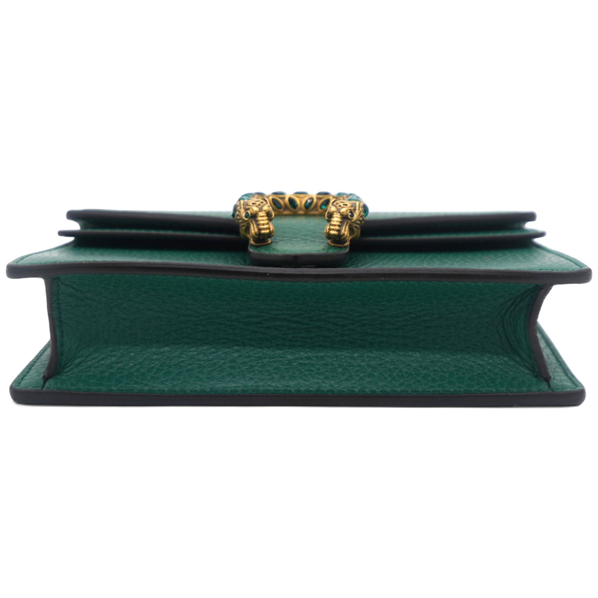 Calfskin Super Mini Dionysus Shoulder Bag Emerald