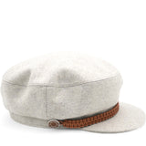 Cashmere Swift Womens Deauville Cap Gris Flanelle Gold Size58