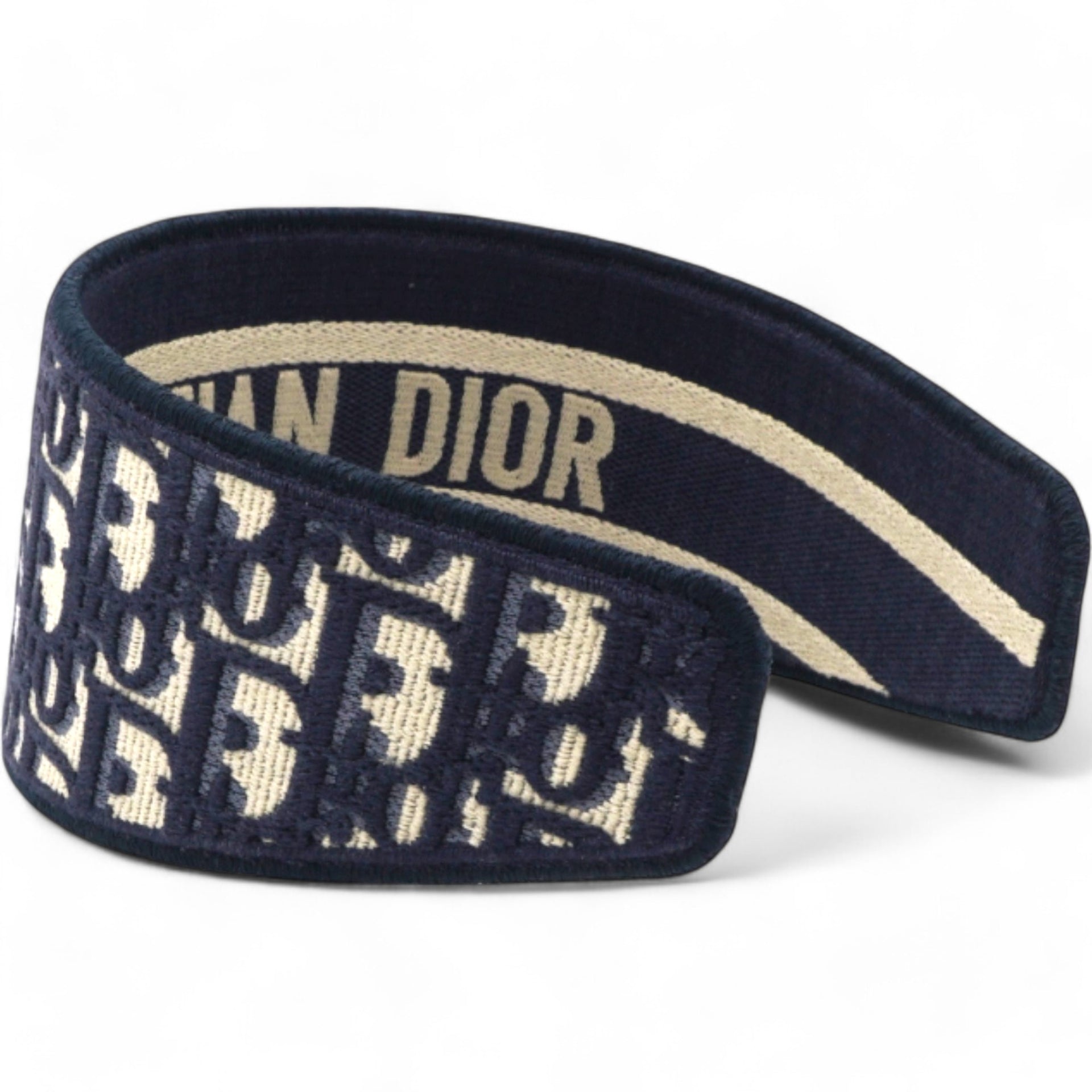 Oblique Headband Blue