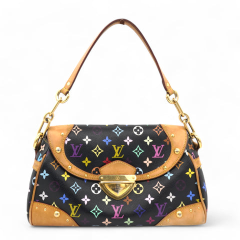 Monogram Multicolor Beverly MM Black