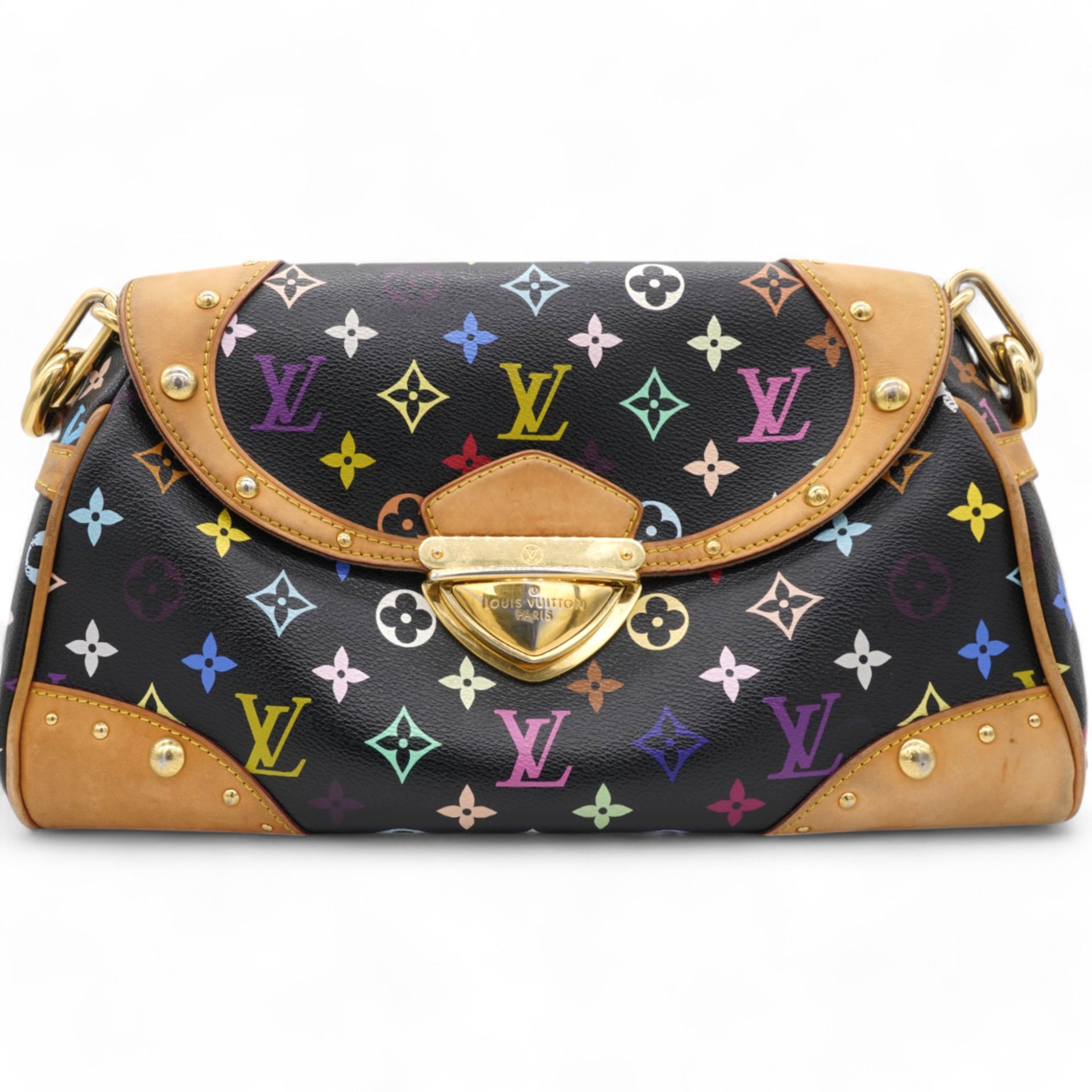 Monogram Multicolor Beverly MM Black