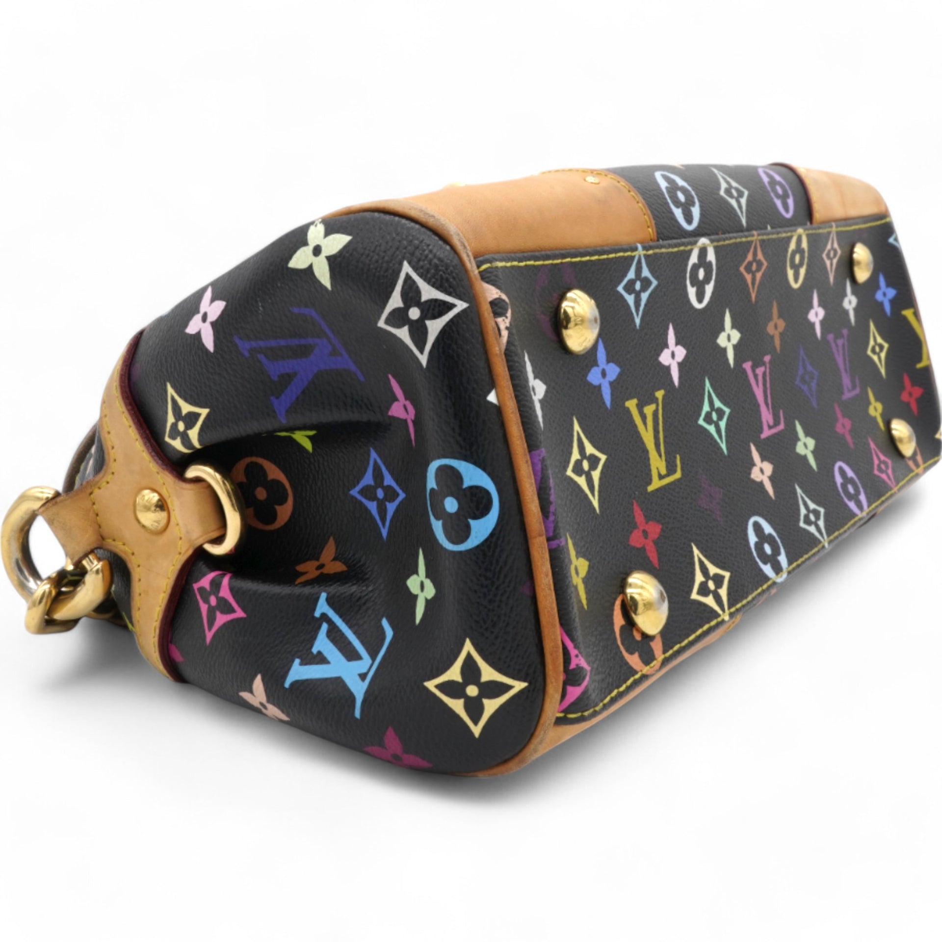 Monogram Multicolor Beverly MM Black