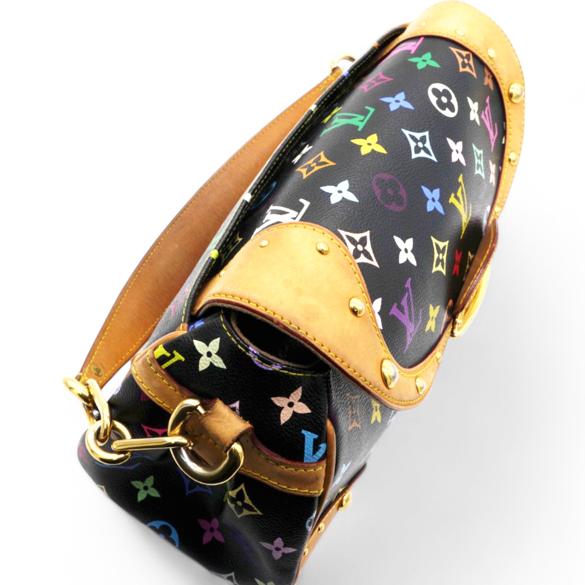 Monogram Multicolor Beverly MM Black