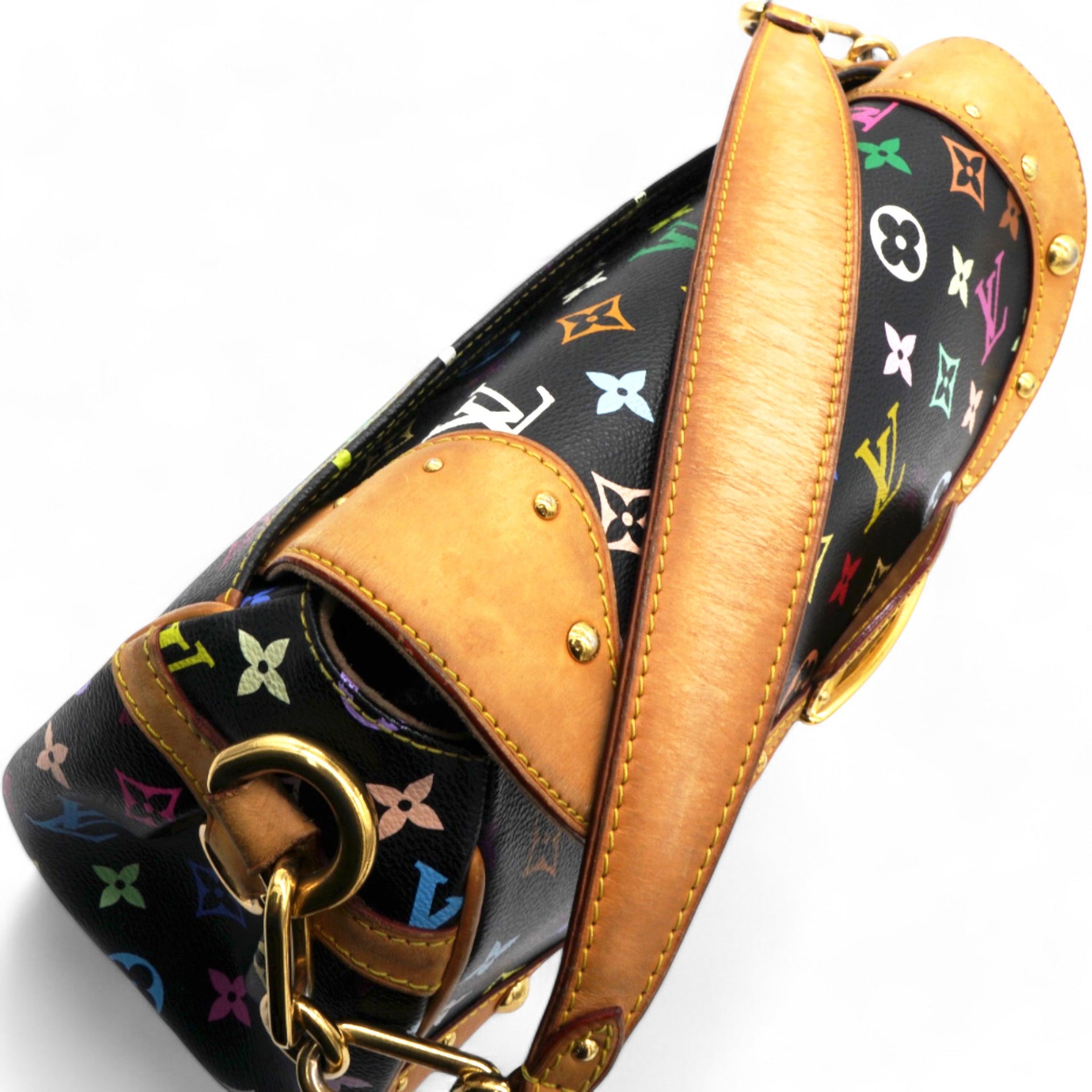 Monogram Multicolor Beverly MM Black