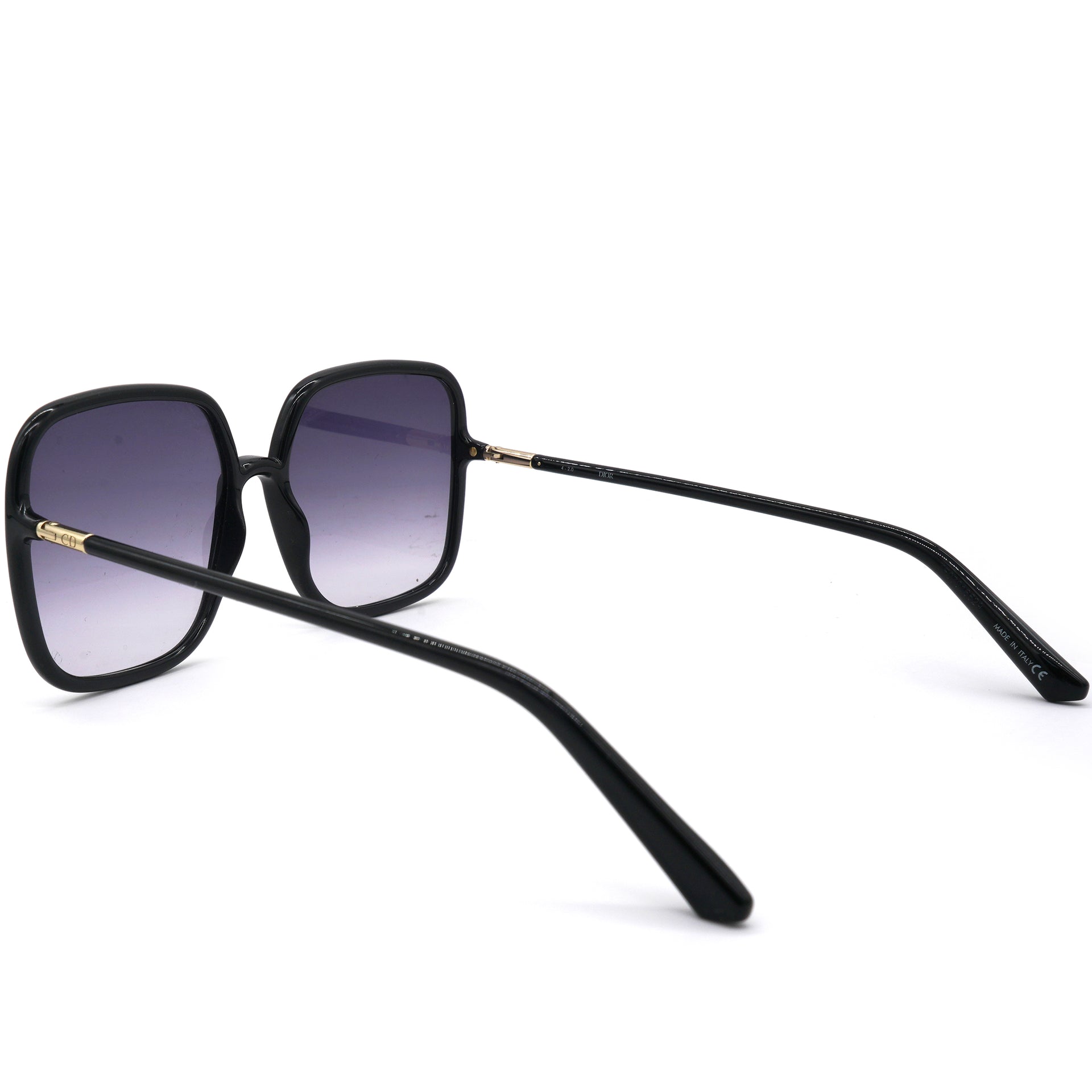 Black Dior Stellaire Square Tinted Glasses