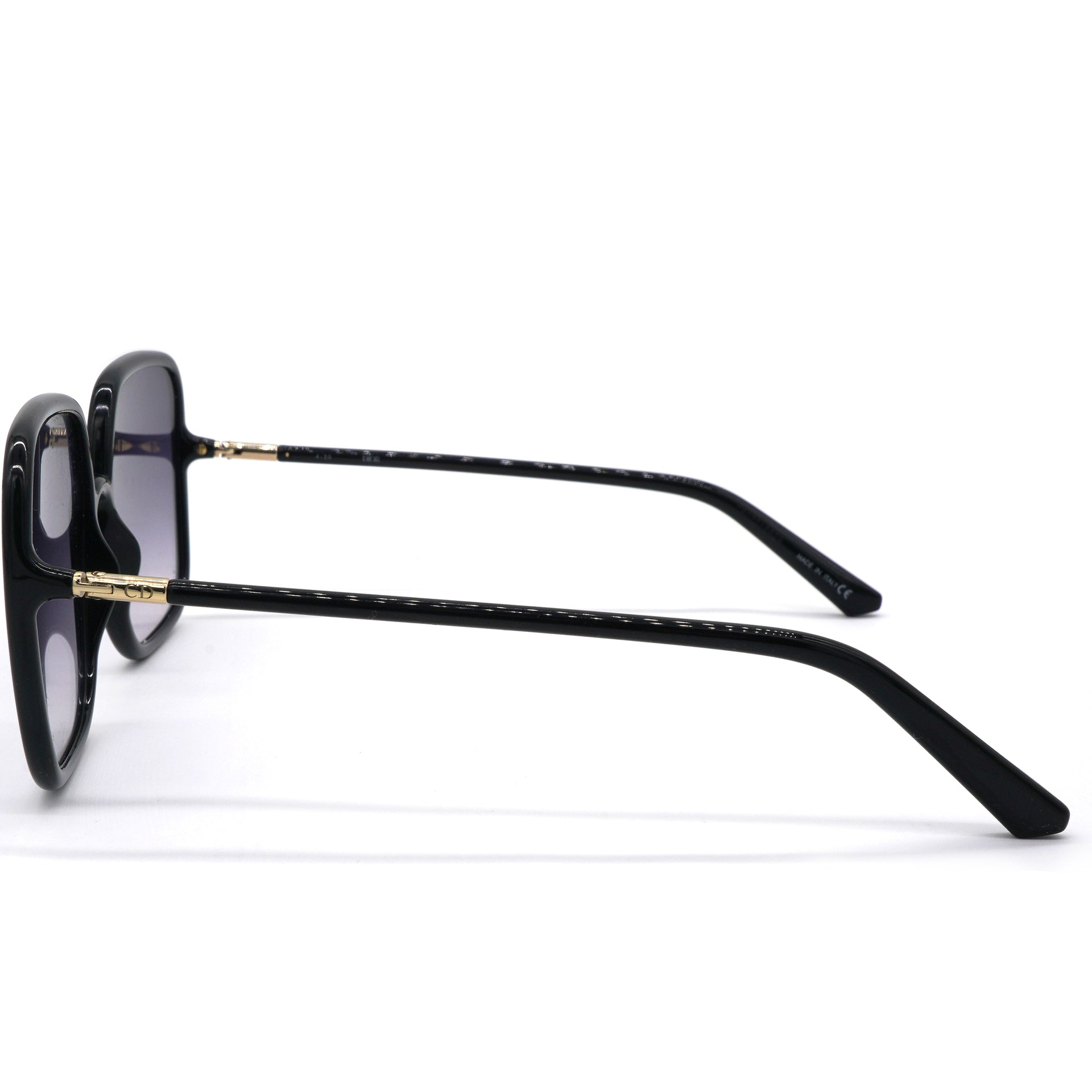 Black Dior Stellaire Square Tinted Glasses