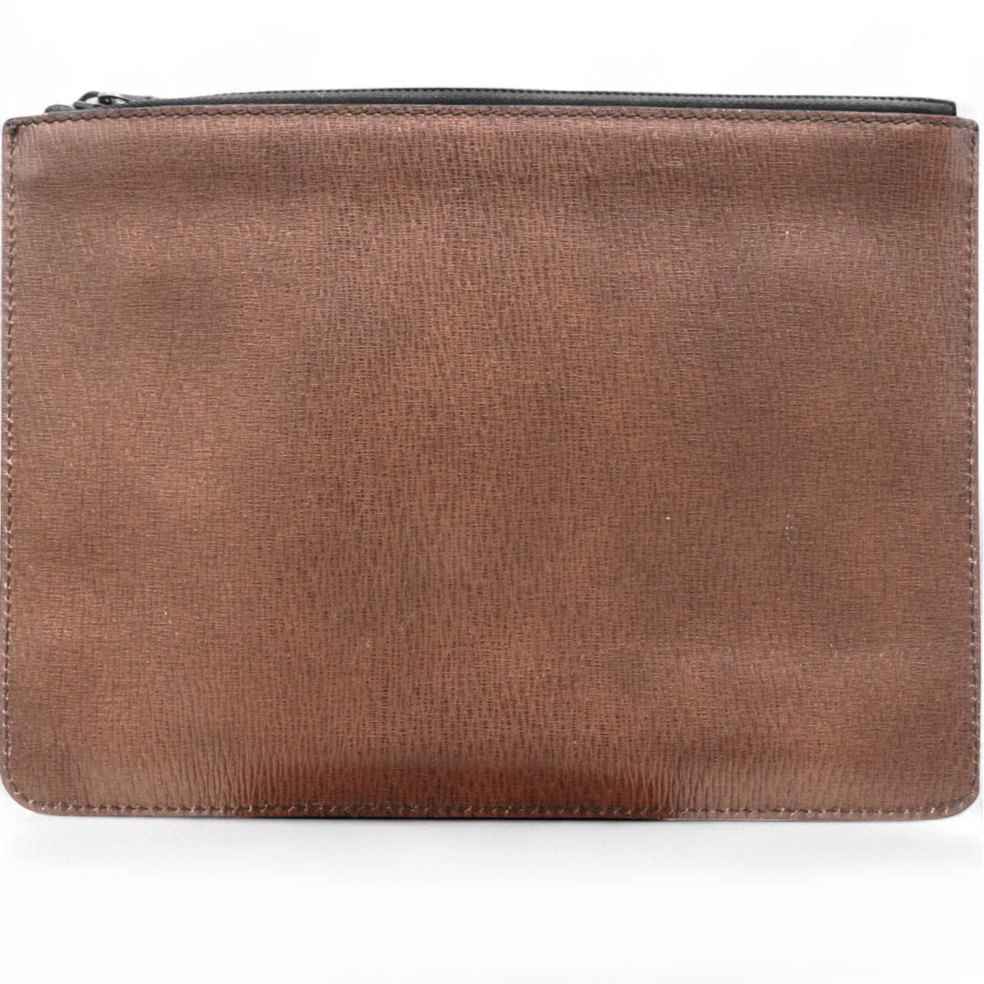 Revival Meta Wristlet Leather Clutch