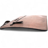 Revival Meta Wristlet Leather Clutch