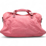 Agneau Arena Cagole City Handbag Pink