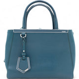 Vitello Elite Petite 2Jours Tote Blue Cobalto