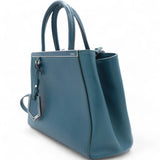 Vitello Elite Petite 2Jours Tote Blue Cobalto