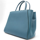 Vitello Elite Petite 2Jours Tote Blue Cobalto