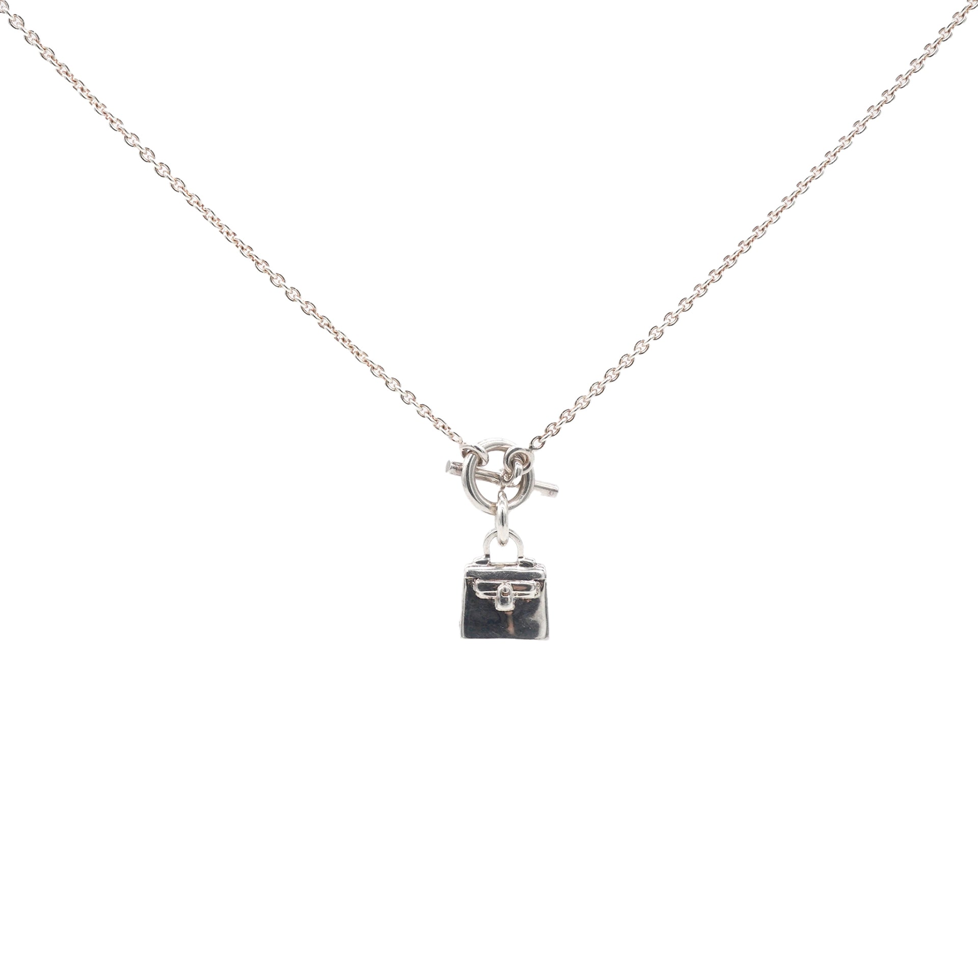 Amulet 925 Silver Kelly Pendant Necklace