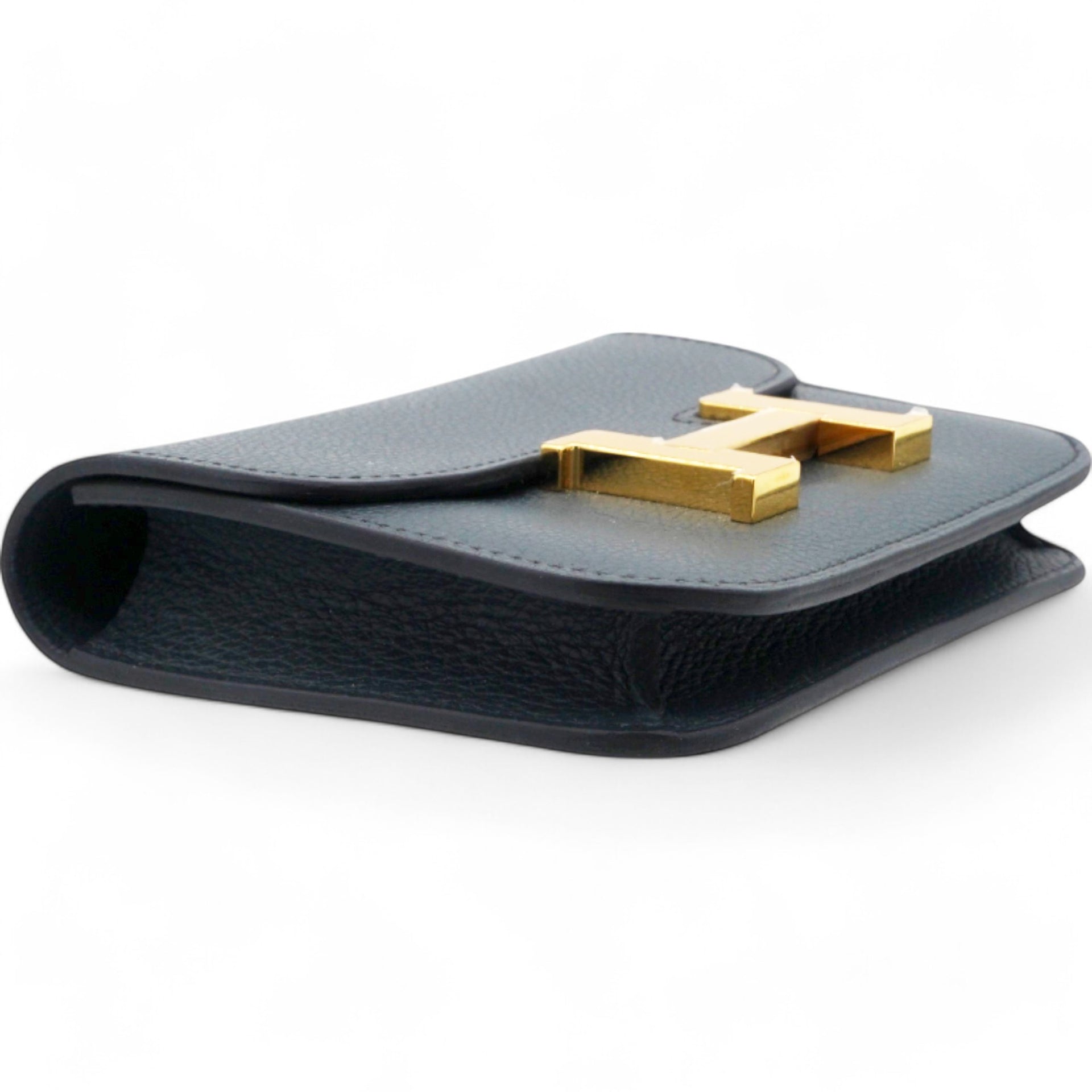 Evercolor Constance Slim Wallet Dark Green