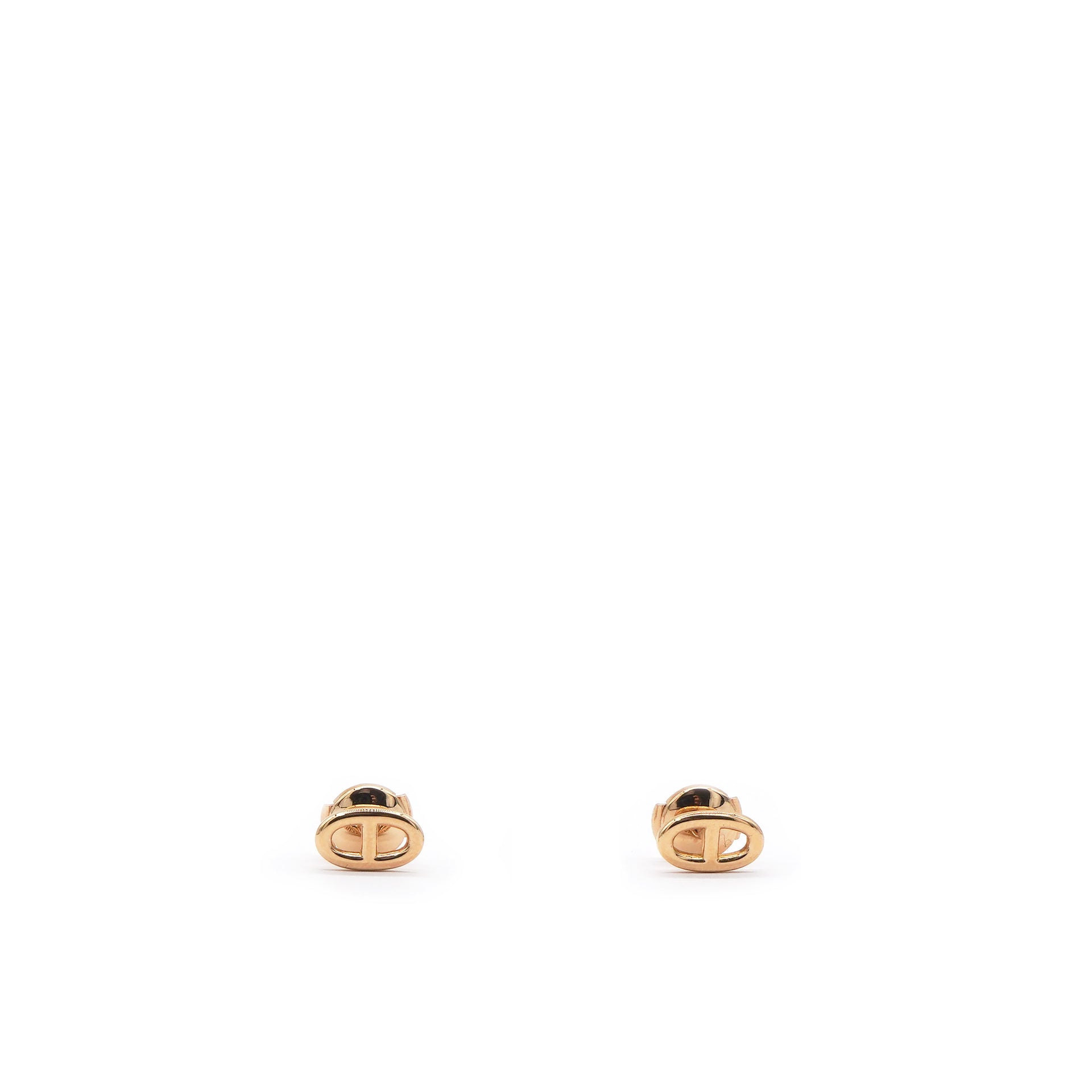 Chaine d'Ancre Farandole Stud Earrings 18K Rose Gold