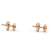 Chaine d'Ancre Farandole Stud Earrings 18K Rose Gold