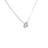 Finesse Pendant Diamond White Gold Necklace