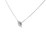 Finesse Pendant Diamond White Gold Necklace