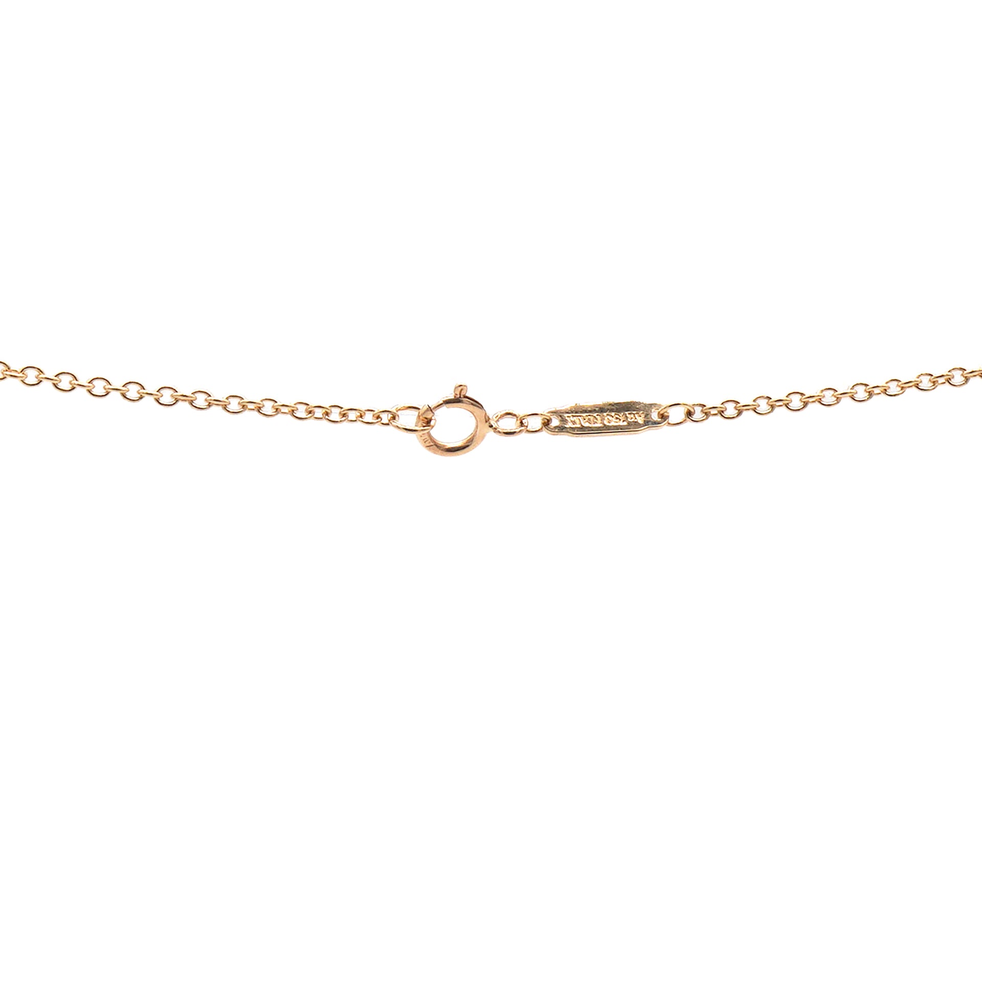 Knot Pendant In 18k Rose Gold