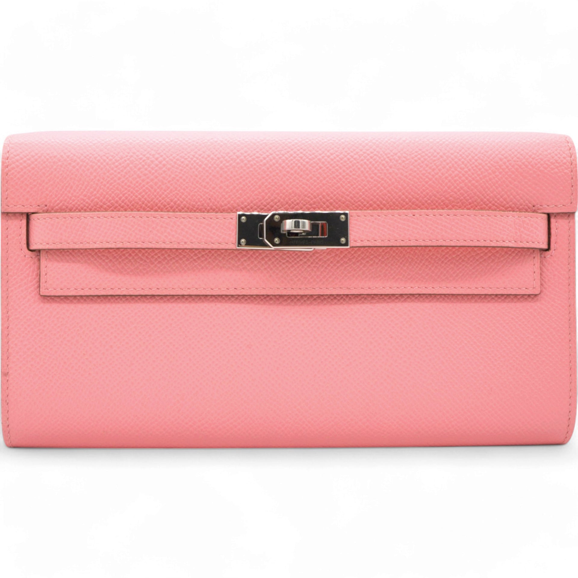 Epsom Kelly Wallet To Go Rose Confetti