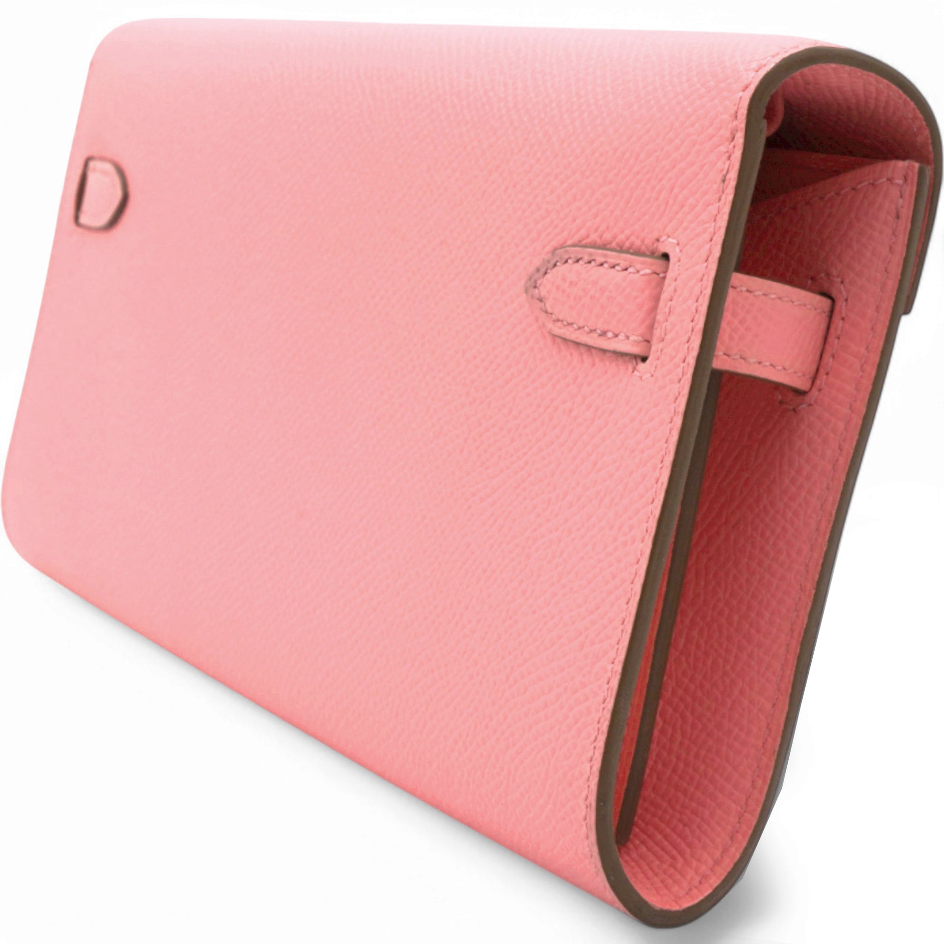 Epsom Kelly Wallet To Go Rose Confetti