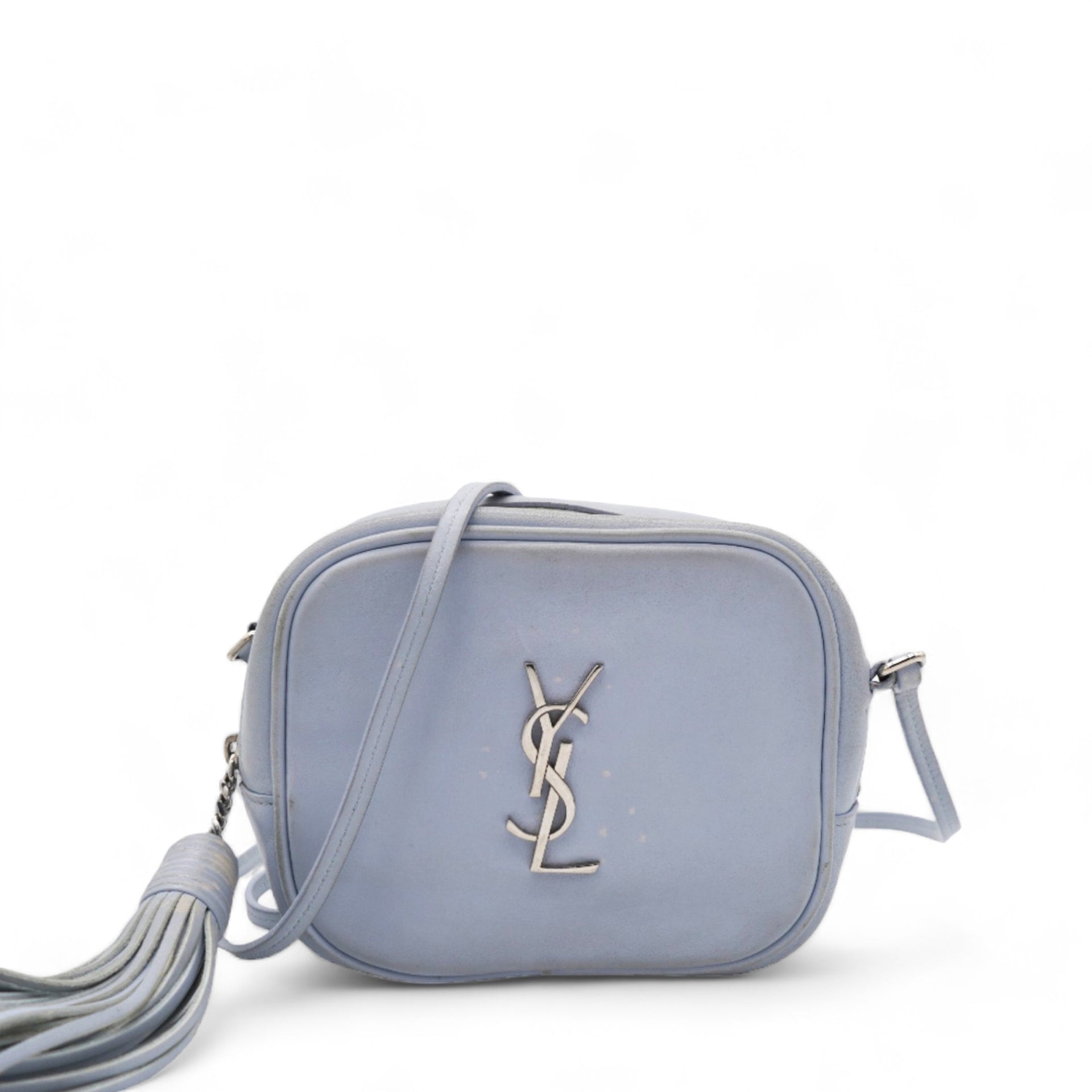 Nappa Monogram Blogger Bag Sky Blue