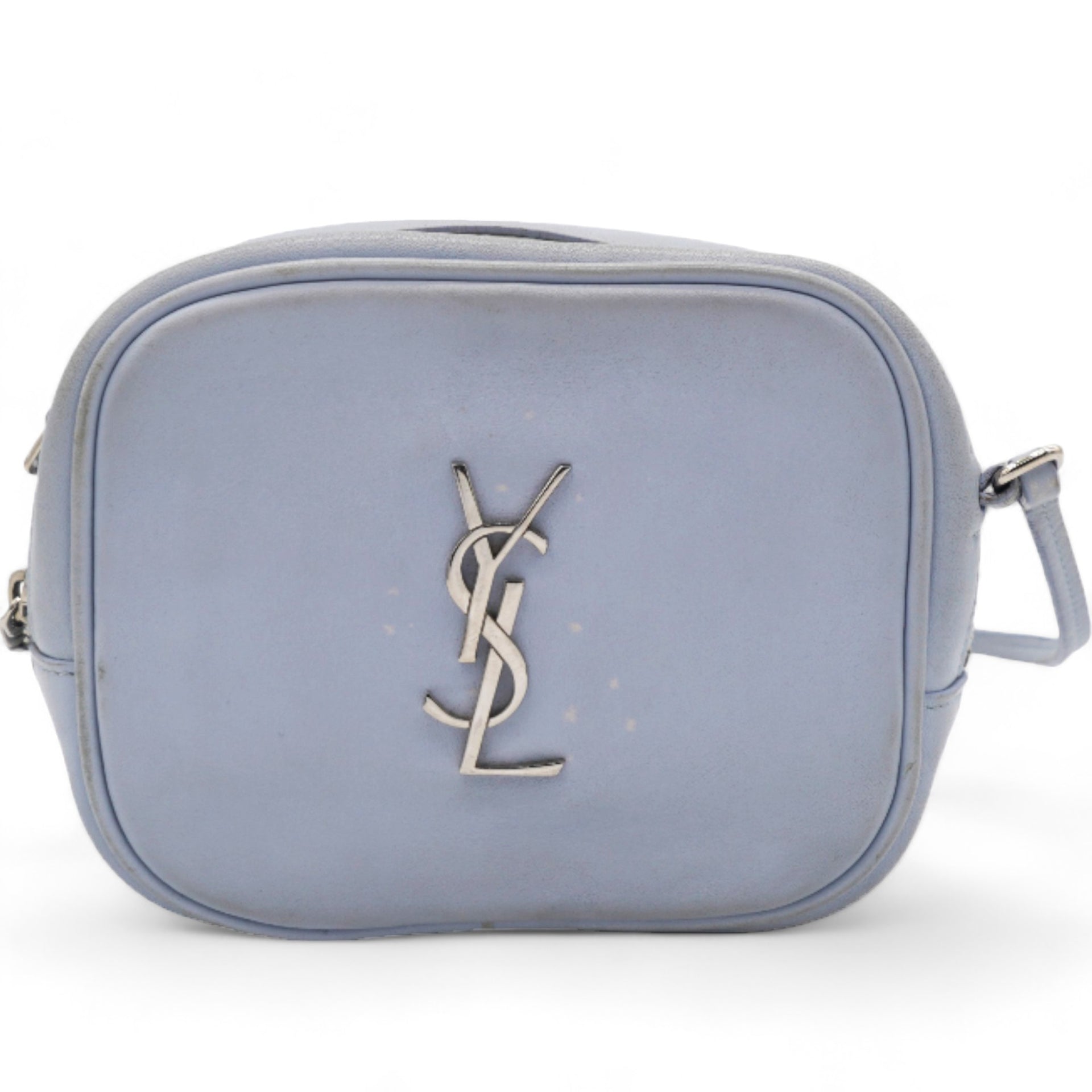 Nappa Monogram Blogger Bag Sky Blue