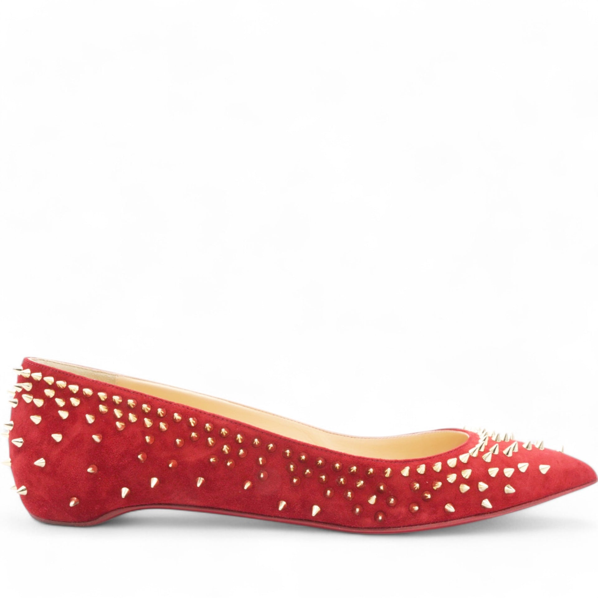 Escarpic Flat In Rougissime/light Gold Size39