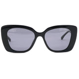 Acetate Strass Square Sunglasses 5422 Black