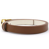 Montaigne Reversible Belt Golden Saddle And Latte Smooth