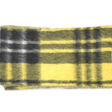 Printed Scarf in Yellow and Black