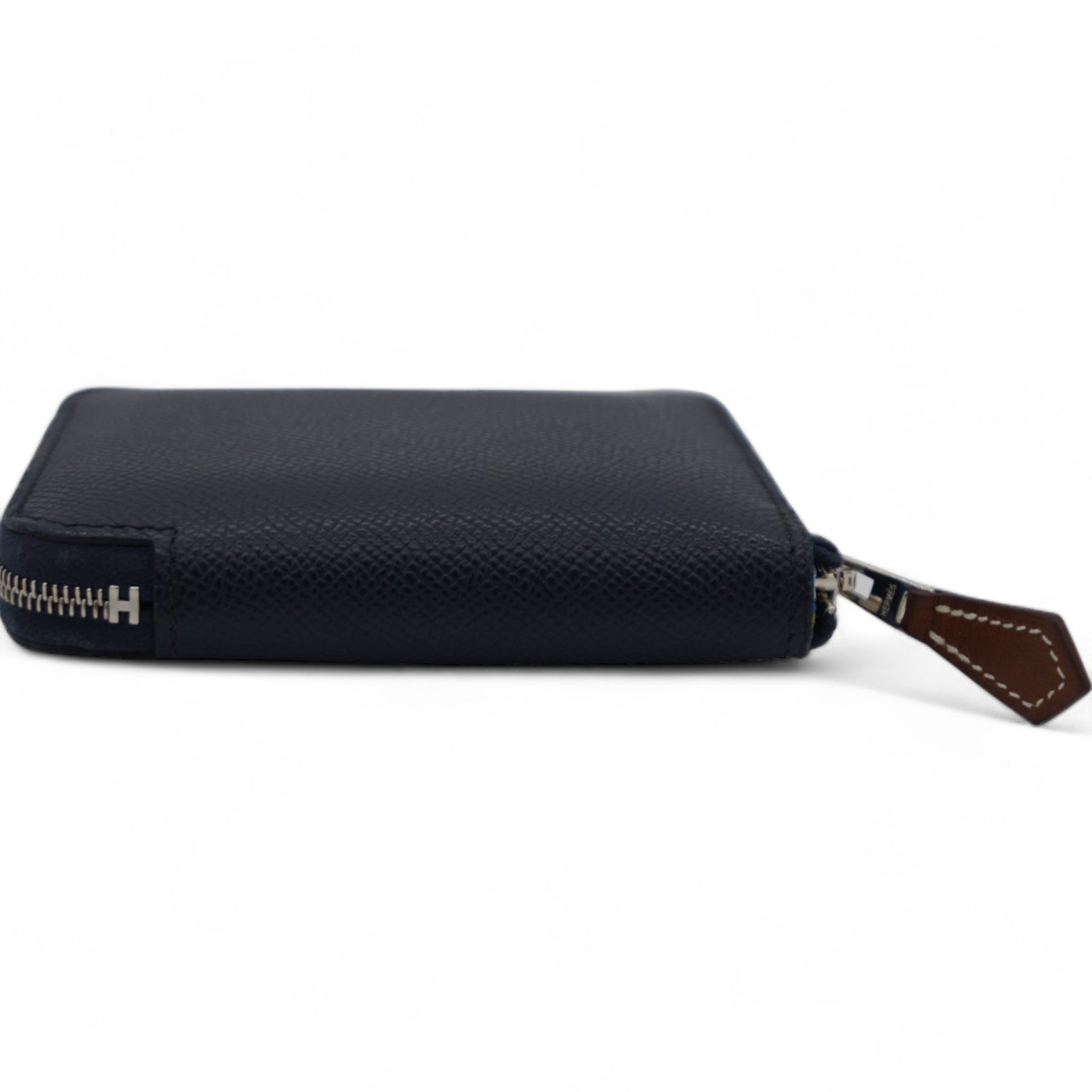 Epsom Silk'In Compact Wallet Saphir