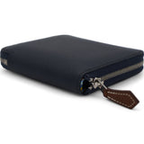 Epsom Silk'In Compact Wallet Saphir