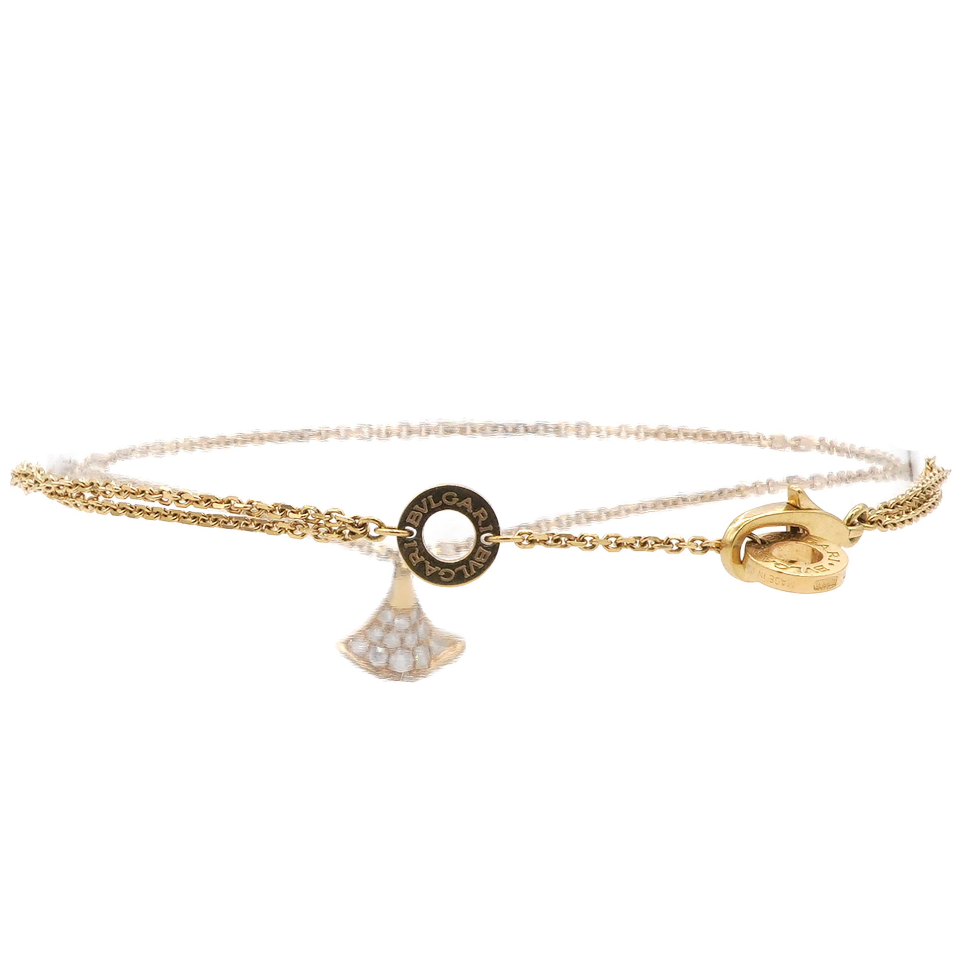 18K Yellow Gold Diamond Divas' Dream Bracelet