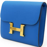 Epsom Constance Compact Passant Wallet Bleu