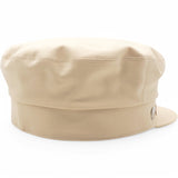 Double Linen Twill Casquette Cabourg Cliquetis Cap White Crème Size58