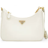 Re-Edition Hobo Bag White